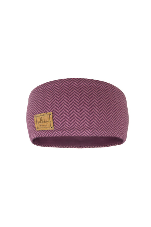 Stirnband Pflaume Unisex